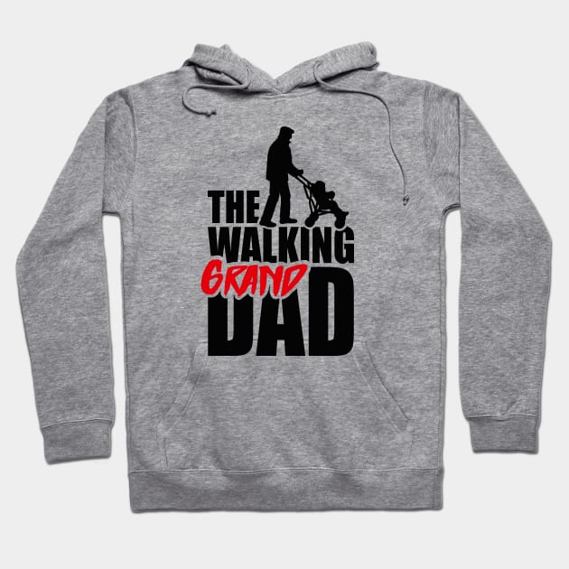 The walking (grand) dad - grandad Hoodie by LaundryFactory